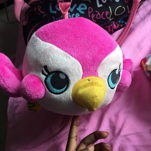 Pink Bird Plush Toy